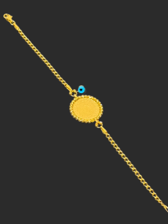 14 Ayar Çeyrek Altın Bileklik - 