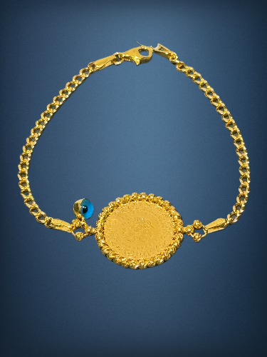 14 Ayar Çeyrek Altın Bileklik - 4