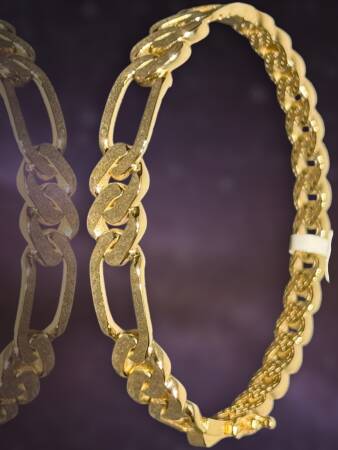 14 Ayar Figaro Kelepçe - 3