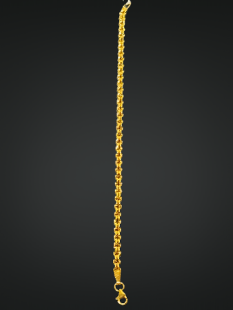 14 Ayar Güverse Zincir Bileklik - 2