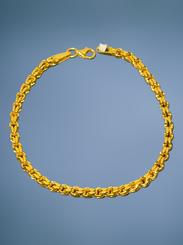 14 Ayar Güverse Zincir Bileklik - 3