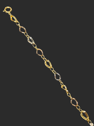 14 Ayar Hallow Altın Bileklik - 1