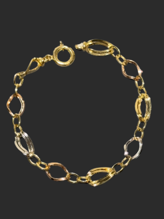 14 Ayar Hallow Altın Bileklik - 2