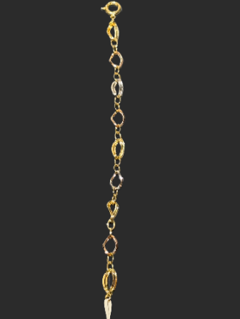 14 Ayar Hallow Altın Bileklik - 3