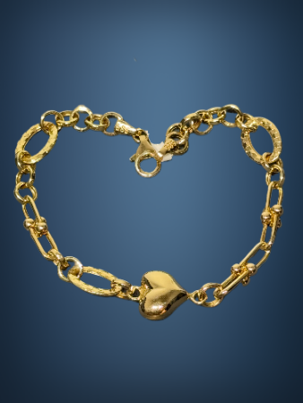 14 Ayar Kalpli Altın Bileklik - 5