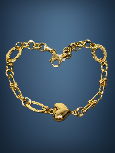 14 Ayar Kalpli Altın Bileklik - 5