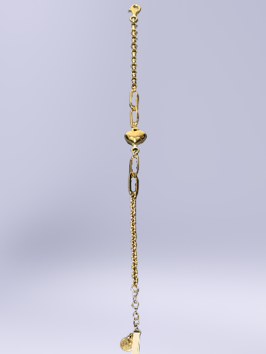 14 Ayar Kalpli Altın Bileklik - 1