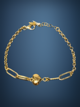 14 Ayar Kalpli Altın Bileklik - 4