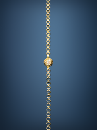 14 Ayar Kalpli Altın Bileklik - 