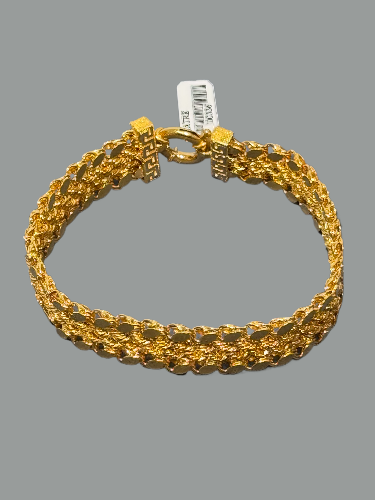 14 Ayar Pullu Halat Bileklik - 1