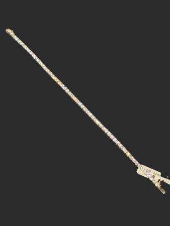 14 Ayar Su Yolu Altın Bileklik - 