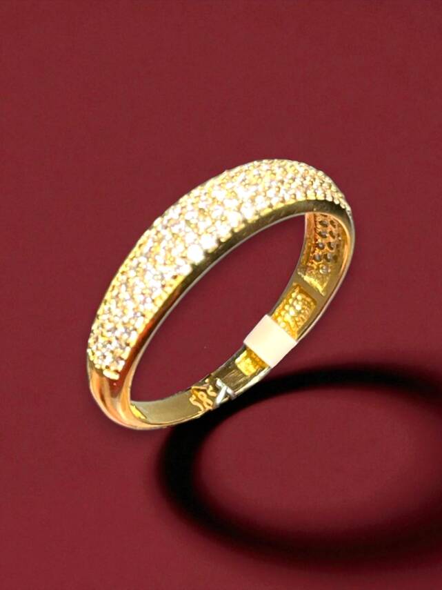 14 Ayar Taşlı Altın Yüzük - 3