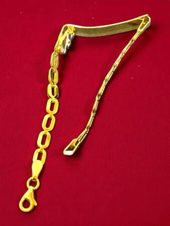 14 Ayar Unicorn Figürlü Altın Plaka Çocuk Künyesi - 4