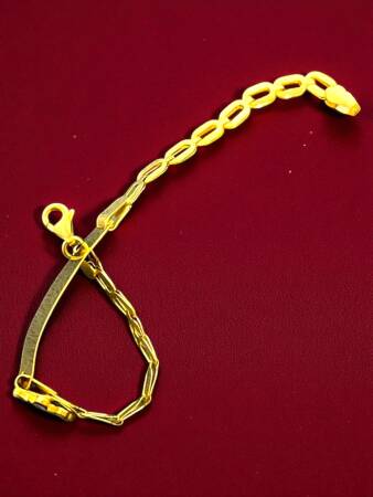 14 Ayar Unicorn Figürlü Altın Plaka Çocuk Künyesi - 7