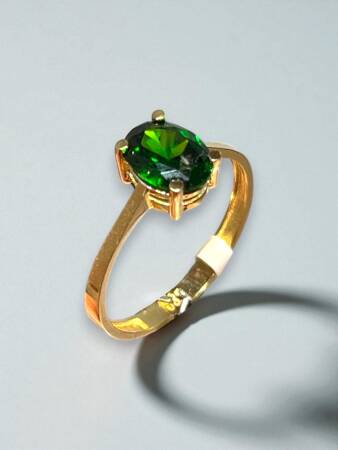 14 Ayar Opal Taşlı Altın Yüzük - 3