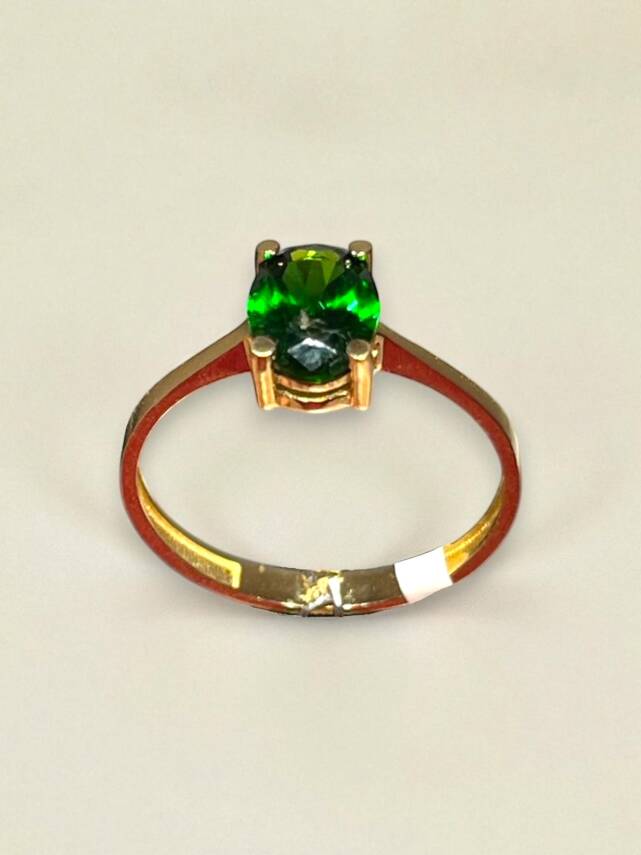 14 Ayar Opal Taşlı Altın Yüzük - 2