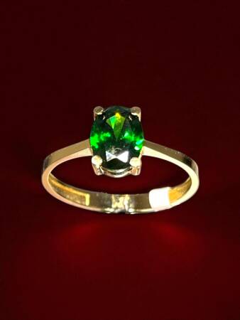 14 Ayar Opal Taşlı Altın Yüzük - 4