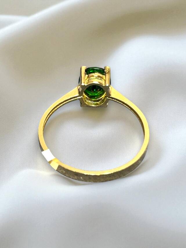 14 Ayar Opal Taşlı Altın Yüzük - 7