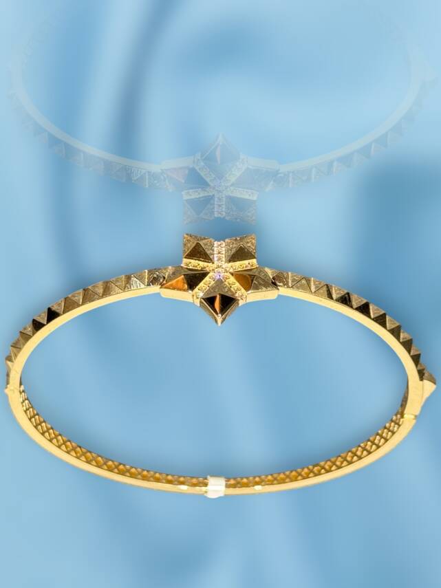 14 Ayar Yıldız Kelepçe - 2