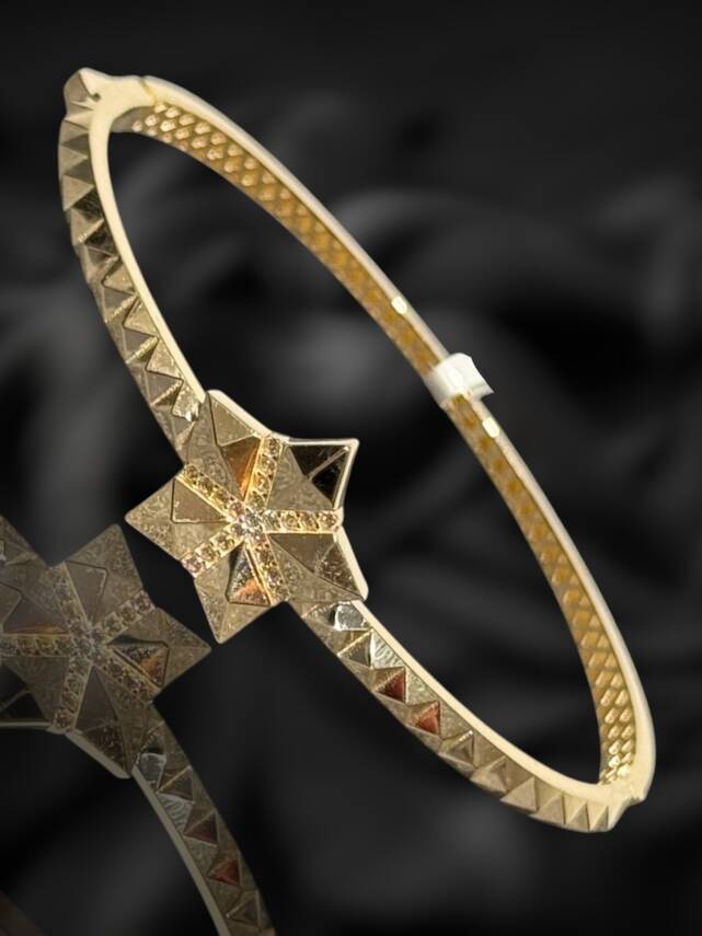 14 Ayar Yıldız Kelepçe - 3