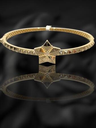 14 Ayar Yıldız Kelepçe - 