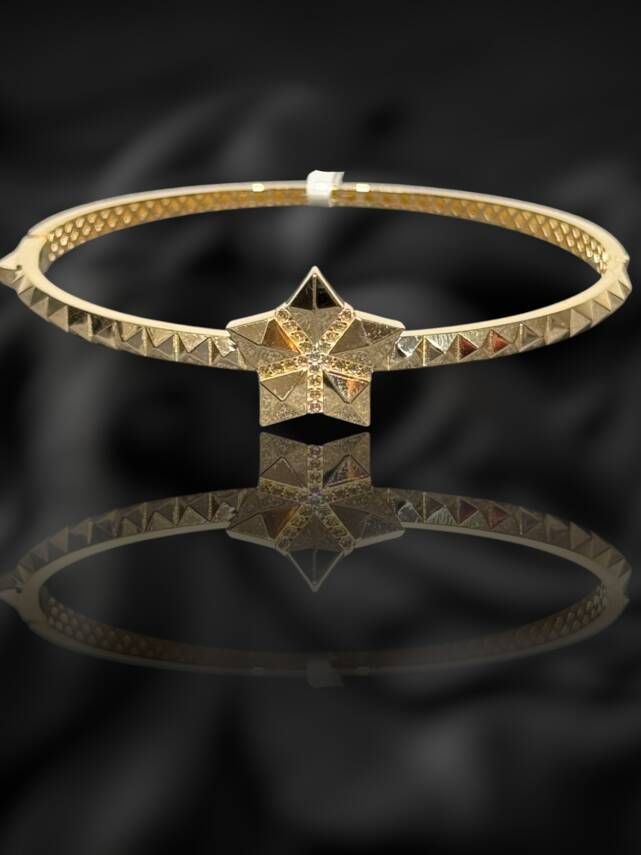 14 Ayar Yıldız Kelepçe - 1