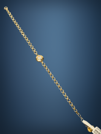 14 Ayar Yıldızlı Altın Bileklik - 2