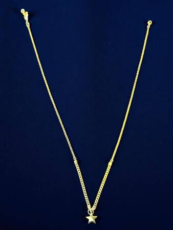 14 Ayar Yıldızlı Altın Kolye - 4