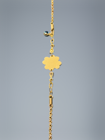 14 Ayar Yonca Altın Bileklik - 3