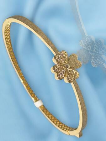 14 Ayar Yonca Kelepçe - 4