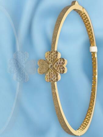 14 Ayar Yonca Kelepçe - 6