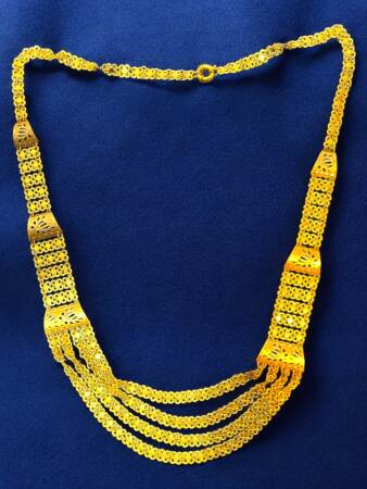 4 Sıra Altın Akıtma Kolye - 5