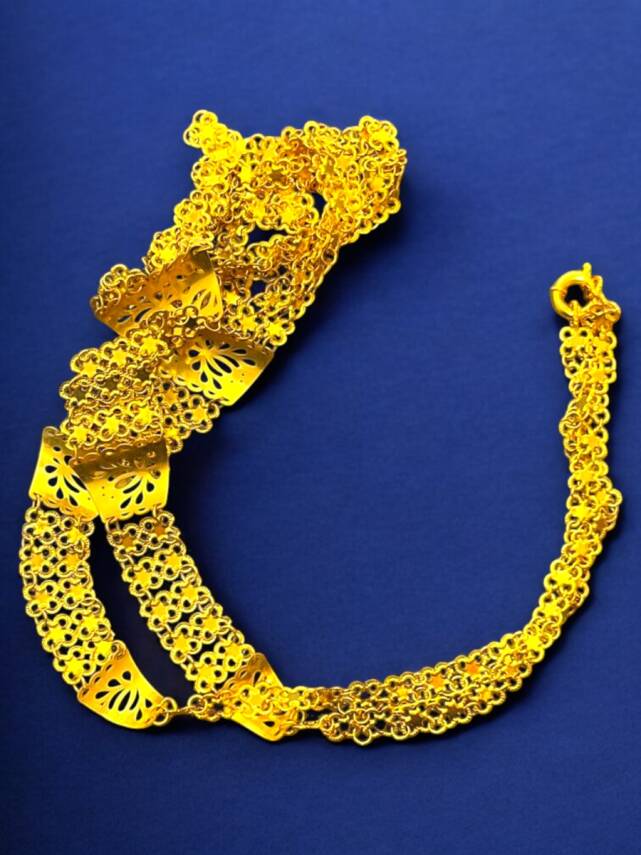 4 Sıra Altın Akıtma Kolye - 3