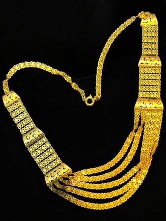 5 Sıra Altın Akıtma Kolye - 3