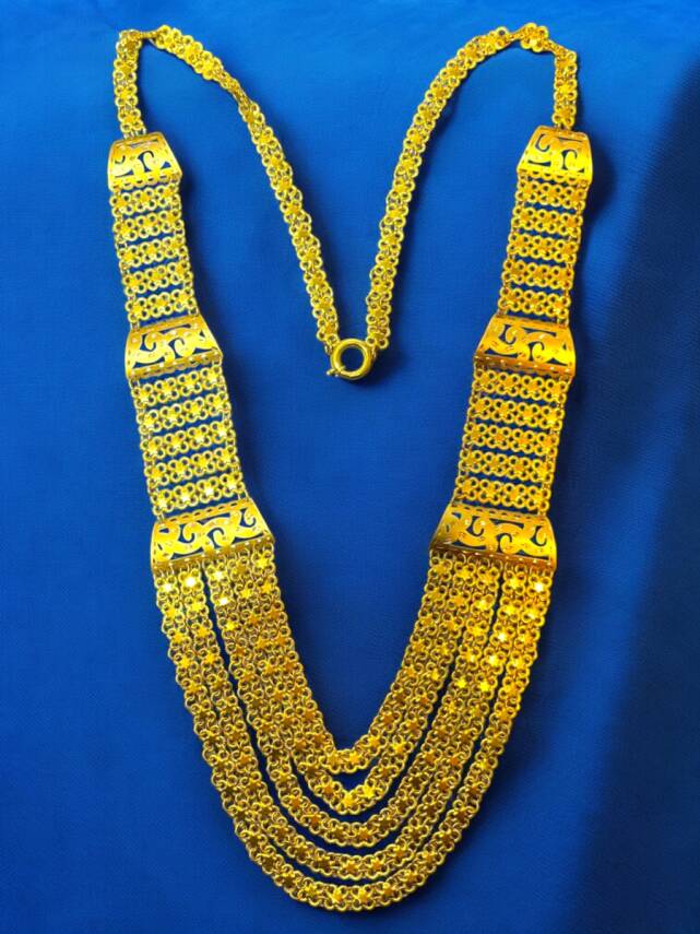 5 Sıra Altın Akıtma Kolye - 4