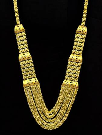 5 Sıra Altın Akıtma Kolye - 5