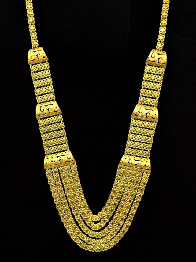 5 Sıra Altın Akıtma Kolye - 5