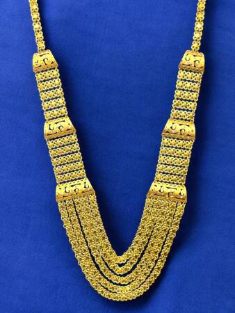 5 Sıra Altın Akıtma Kolye - 