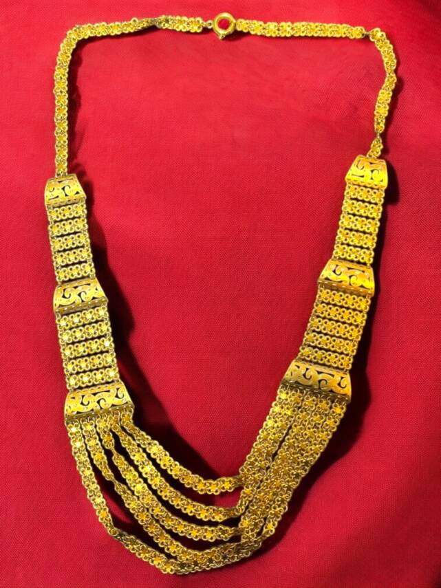 5 Sıra Altın Akıtma Kolye - 6