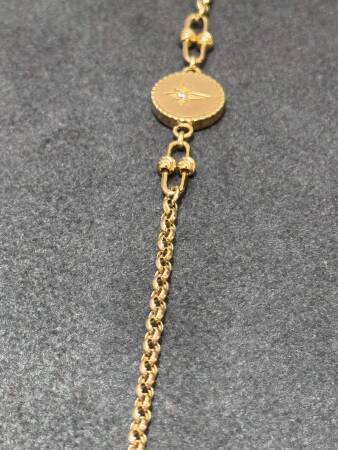 8 Ayar Kuzey Yıldızı Bileklik - 