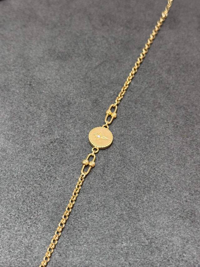 8 Ayar Kuzey Yıldızı Bileklik - 2