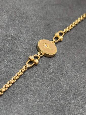 8 Ayar Kuzey Yıldızı Bileklik - 3