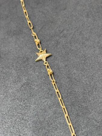 8 Ayar Yıldızlı Bileklik - 2