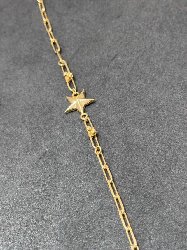 8 Ayar Yıldızlı Bileklik - 2