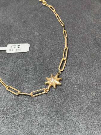 8 Ayar Kuzey Yıldızı Bileklik - 2