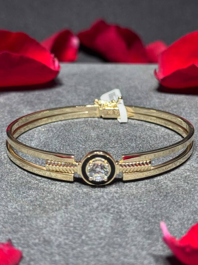 8 Ayar Taşlı Kelepçe - 1