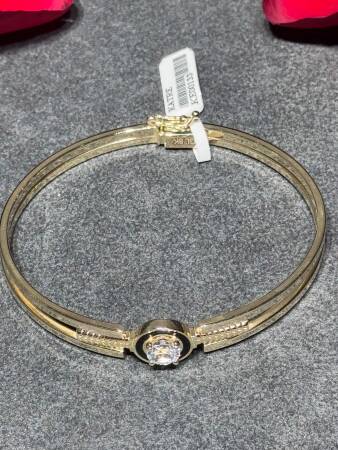 8 Ayar Taşlı Kelepçe - 3