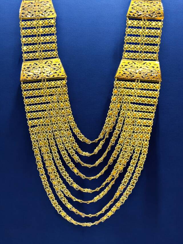 8 Sıra Altın Akıtma Kolye - 3