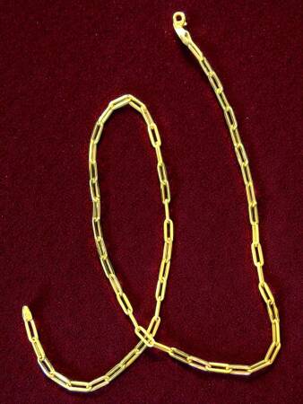 Altın Ataç Zincir Kolye - 2