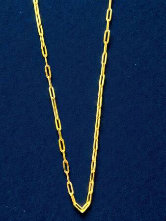 Altın Ataç Zincir Kolye - 